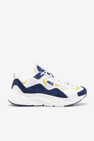 FILA Trigate Sneakers Deep / Blue / White / Lemon,Mens Shoes | CA.FRAKEU765